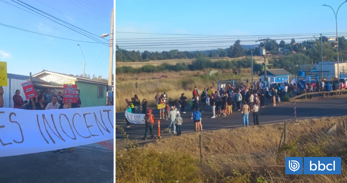 Vecinos de Los Sauces exigen justicia por detención de presunta autora de incendio