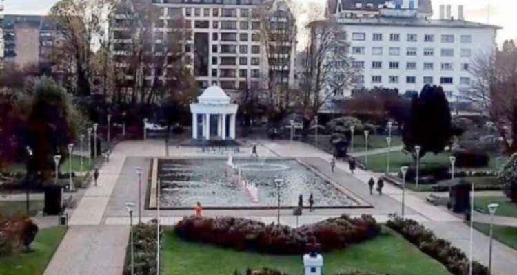 Plaza de armas juego de luces