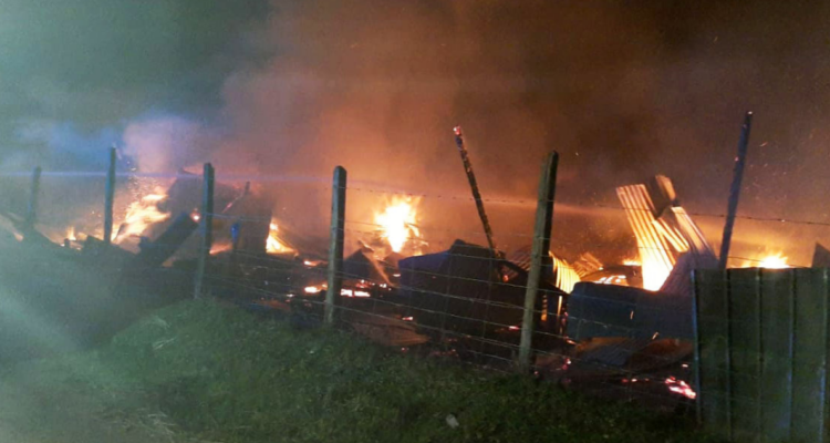 Provincia de Osorno delitos incendiarios