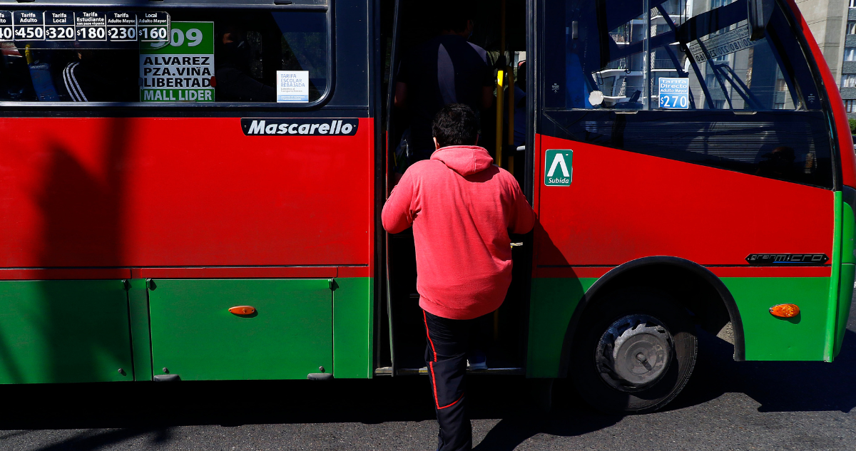Choferes y pasajeros gran valparaíso