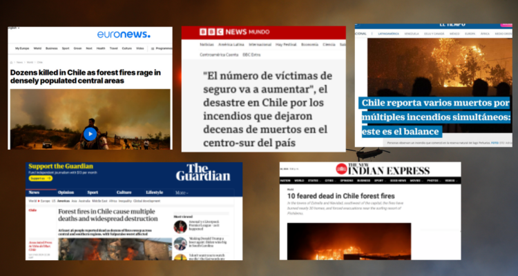 “Todo es alcanzado por el fuego”: Así fue la reacción internacional al megaincendio de Valparaíso