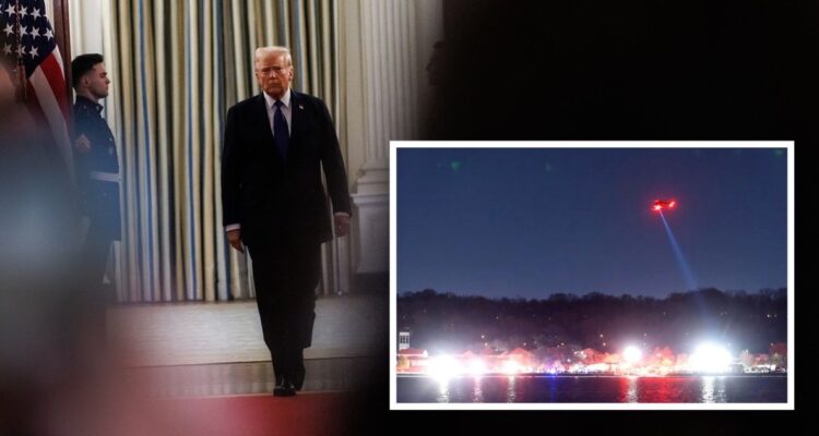 Trump critica a la torre de control por accidente aéreo en Washington