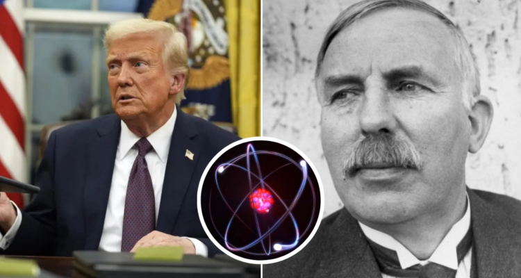 Trump e idea errónea sobre la división del átomo