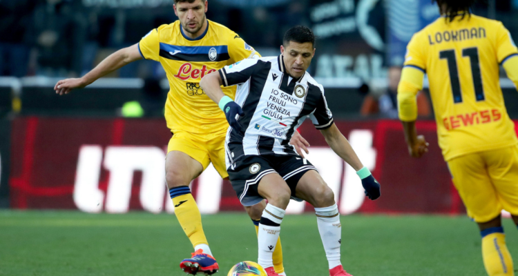 Udinese de Alexis Sánchez no pasó del empate ante Atalanta: palo le negó dos veces el gol al chileno