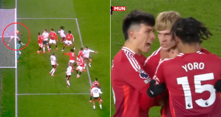 Manchester United celebró una salvada como si fuera un gol.