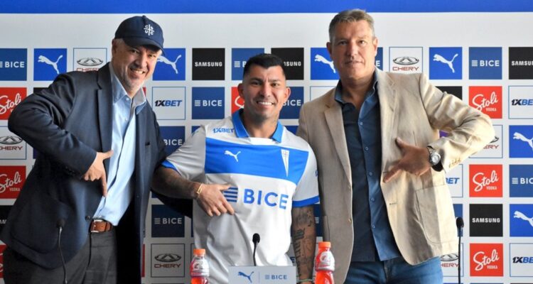 Gary Medel fue presentado oficialmente en Universidad Católica.