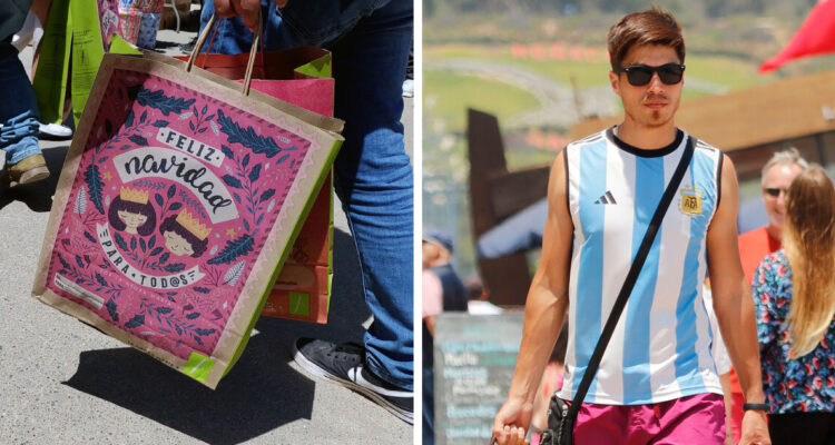 El comercio minorista en la RM se favorece del “turismo de compras” argentino y crece un 7,4% en 2024