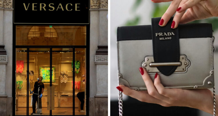 El grupo de moda Prada estaría analizando la compra de Versace, según prensa italiana