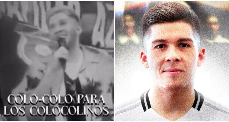 Víctor Felipe Méndez en actividad de La U y presentado en Colo Colo