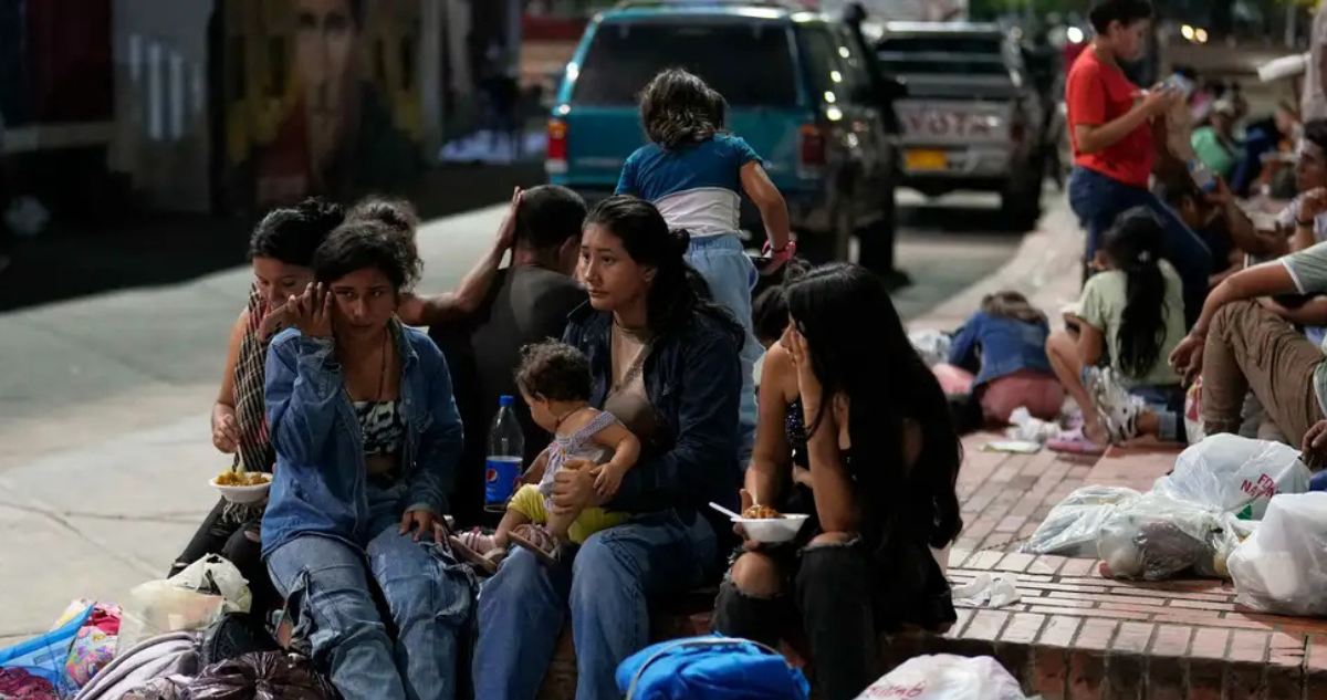 Desplazados del Catatumbo buscan refugio en Cúcuta.