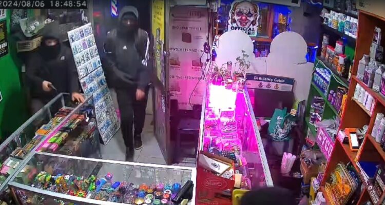 Violento robo en local comercial de Labranza
