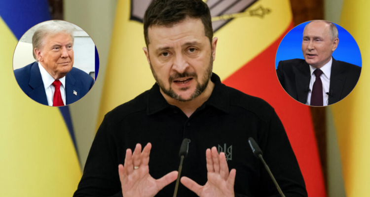 Zelenski acusa a Putin de querer lograr un acuerdo con Trump sin la participación de Ucrania