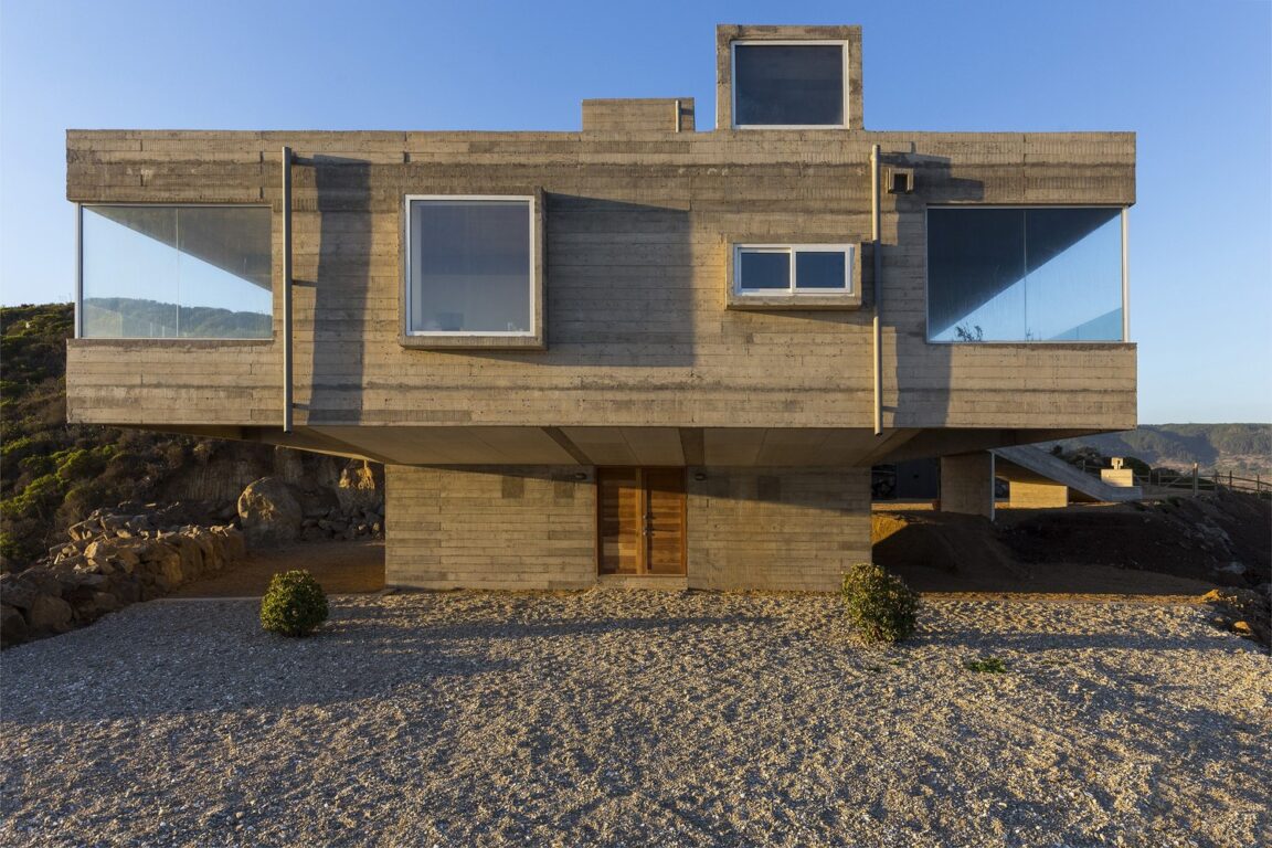 Casa Mirador, Tunquen, Chile. Obra de Víctor Gubbins Browne y Gubbins Arquitectos