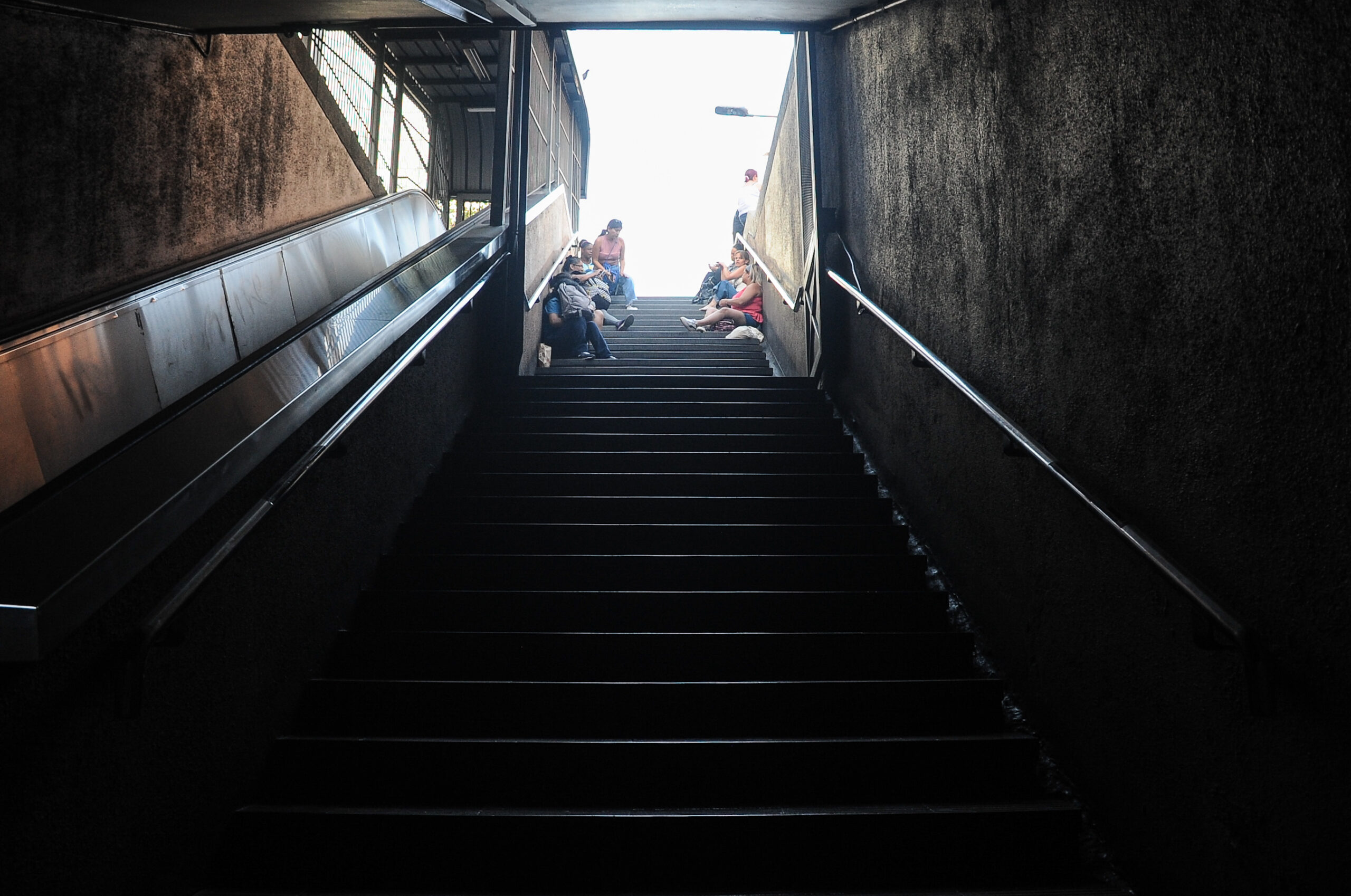 Metro sin luz