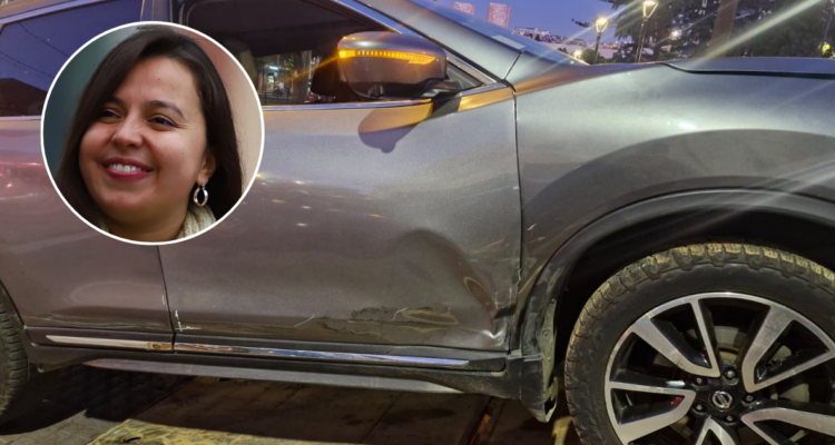 Alcaldesa de Valparaíso protagoniza accidente de tránsito junto a su chofer