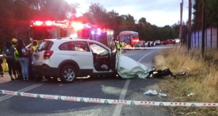 Mujer muere en choque entre dos vehículos ocurrido en ruta que une a Lanco y Panguipulli