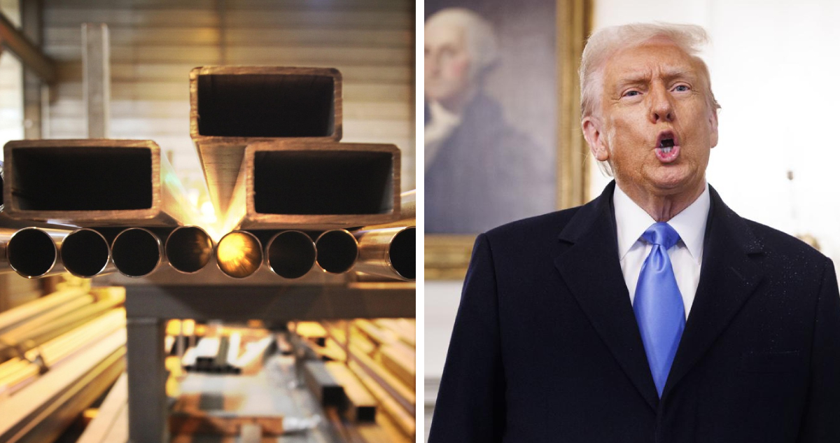 Canadá y México pagarán un 50% de arancel por el aluminio y acero que exporten a EEUU, dice Washington
