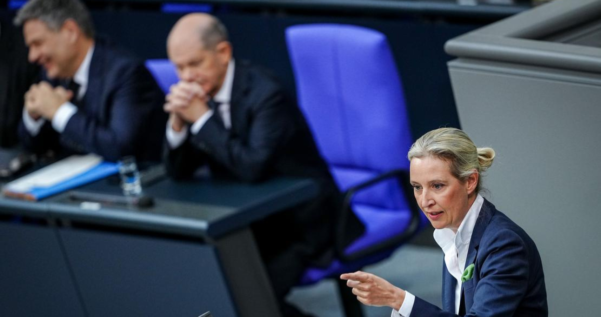 Alice Weidel, candidata a canciller por el partido de ultraderecha AfD