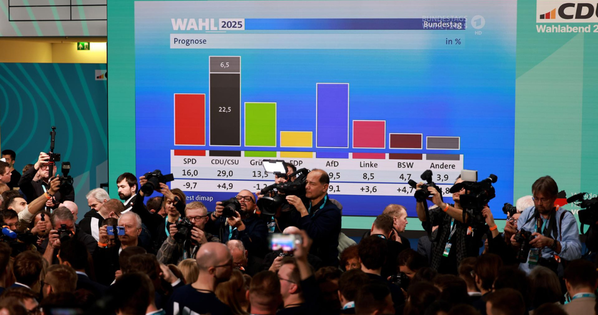 Alemania: bloque conservador gana elecciones y en segundo lugar queda la ultraderecha, según sondeos