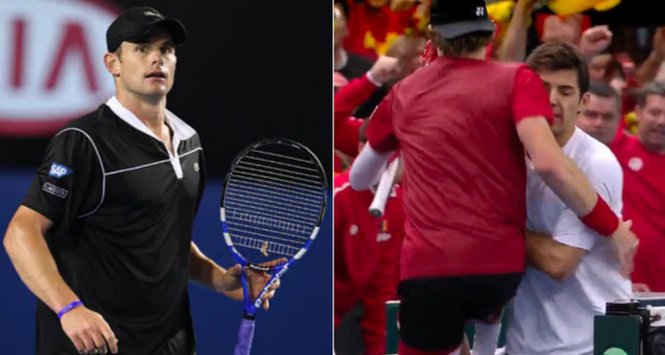 Andy Roddick critica a Bergs por agresión a Garin y recuerda traumante Copa Davis en Chile.