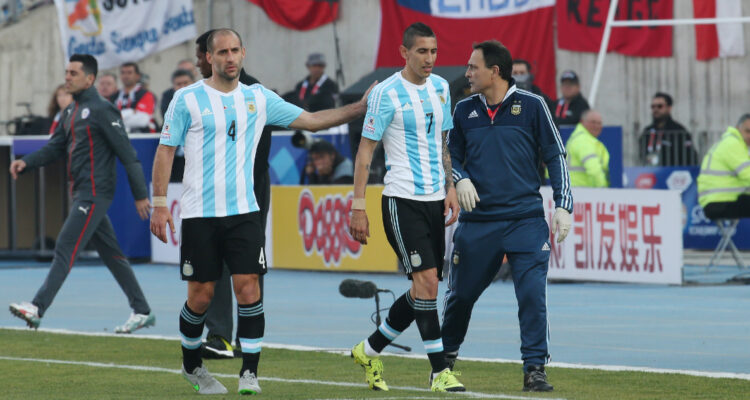 Angel Di María en la final de Copa América 2015