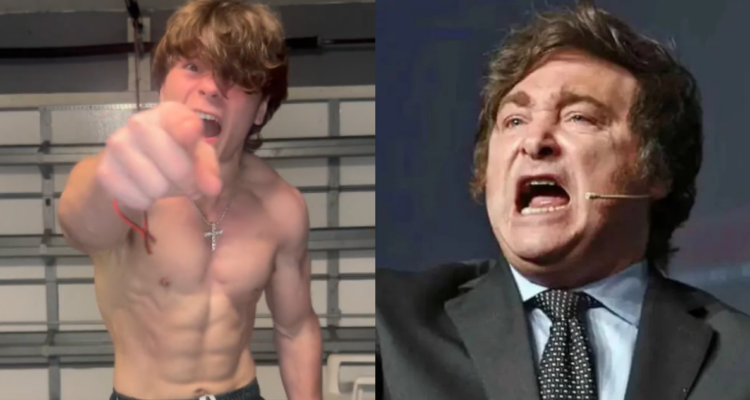 “¡Estoy en quiebra!”: Así fue la violenta reacción de joven estafado con $LIBRA contra Javier Milei