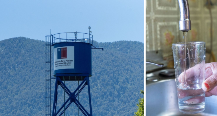 Sistema de APR por uso de cloro para desinfectar agua