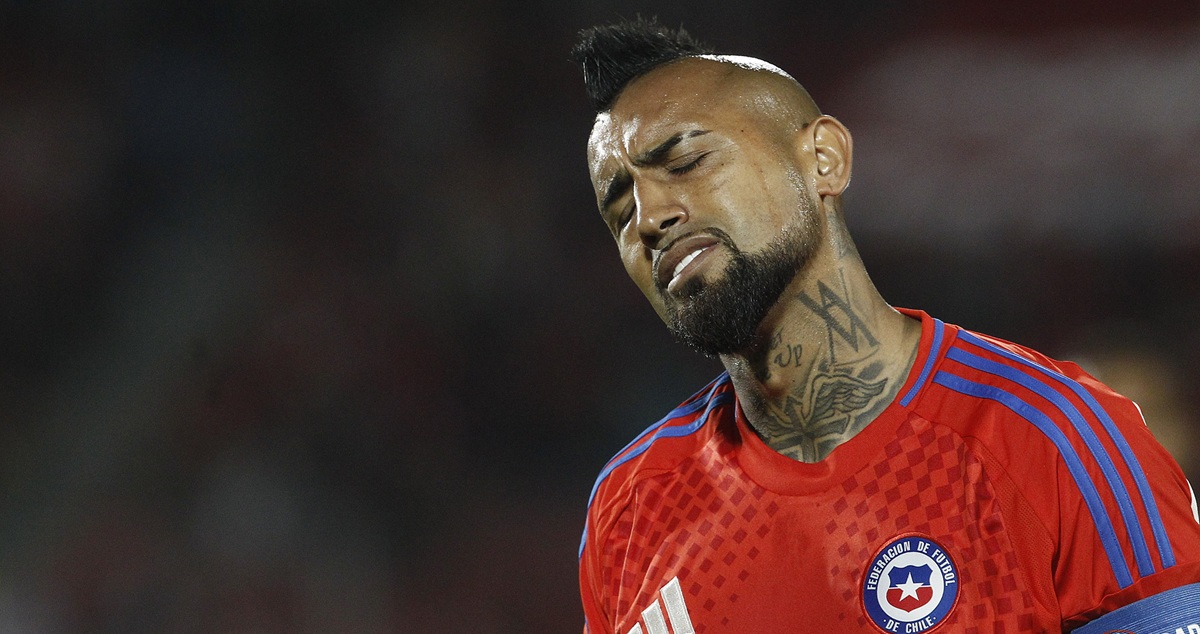 Arturo Vidal puso en duda que juegue ante Panamá.