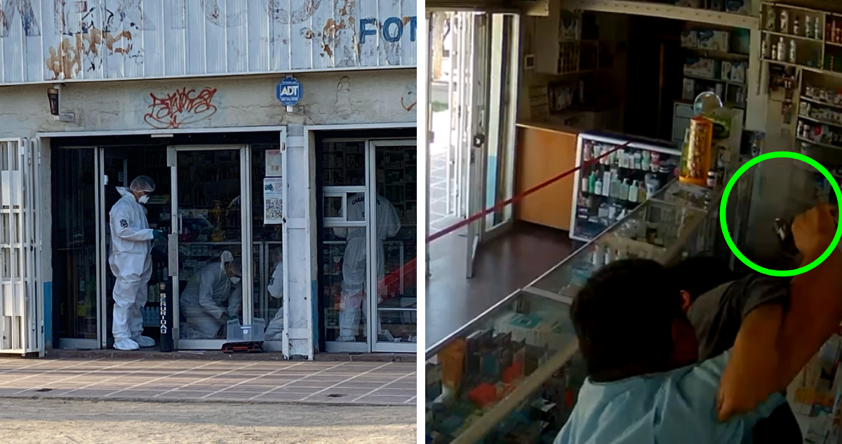 Hombre repele a balazos intento de robo en su farmacia en Cerrillos: presunto asaltante falleció