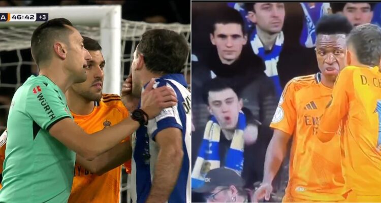 El racismo y los insultos provocaron paralización del Real Sociedad-Real Madrid de Copa del Rey