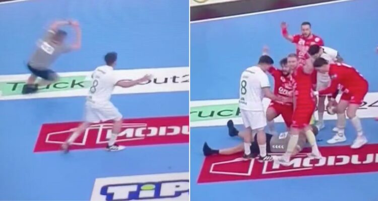 árbitro balonmano redes