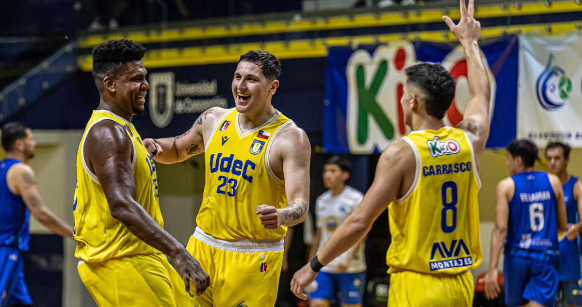 Básquet UdeC imparable: vence a “bestia negra” y cierra como líder primera etapa de la Liga UNO