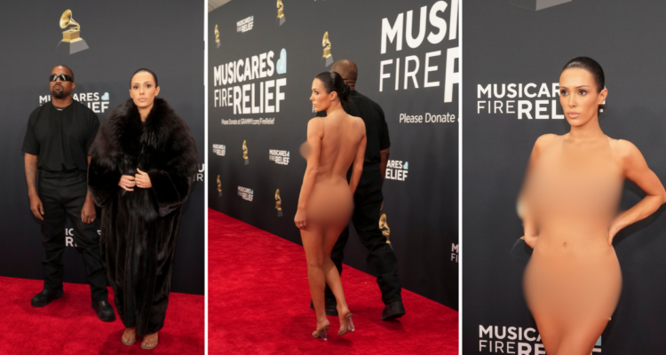 Bianca Censori: quién es la enigmática mujer que posó casi desnuda junto a Kanye West en los Grammy