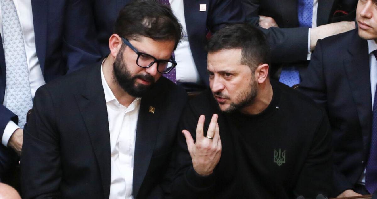 Boric califica de “inaceptable” los dichos y estrategia de Trump por la guerra entre Rusia y Ucrania