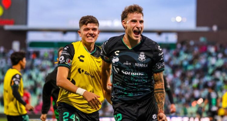 El doblete de Bruno Barticciotto en triunfo del Santos Laguna ante Atlas