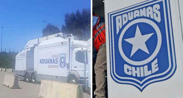 camiones escaner aduanas