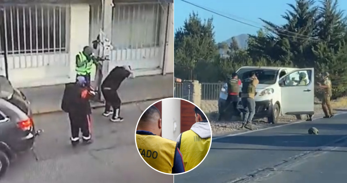 Quedan en libertad 4 de los 10 detenidos por robo a sucursal bancaria en Putaendo: audiencia continúa