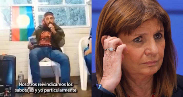 Jones Huala reivindica atentados incendiarios en Argentina: Bullrich lo culpa de focos en la Patagonia