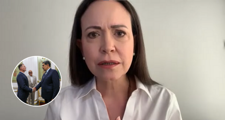 Corina Machado: ¿En verdad creen que Trump no sabe que Maduro es el cabecilla del Tren de Aragua?