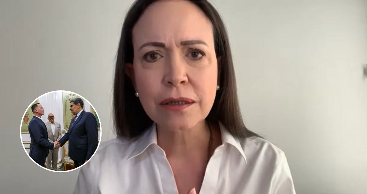 Corina Machado: ¿En verdad creen que Trump no sabe que Maduro es el cabecilla del Tren de Aragua?
