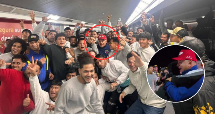 Diosdado Cabello recibió a venezolanos deportados desde EE.UU