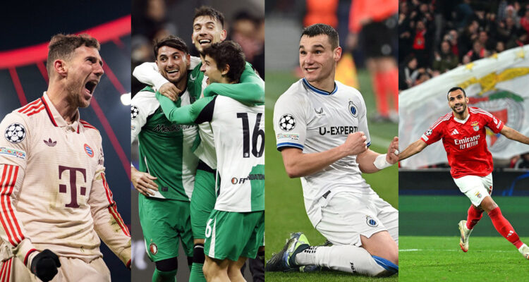 Jornada de sorpresas y favoritos en el repechaje de Champions League.