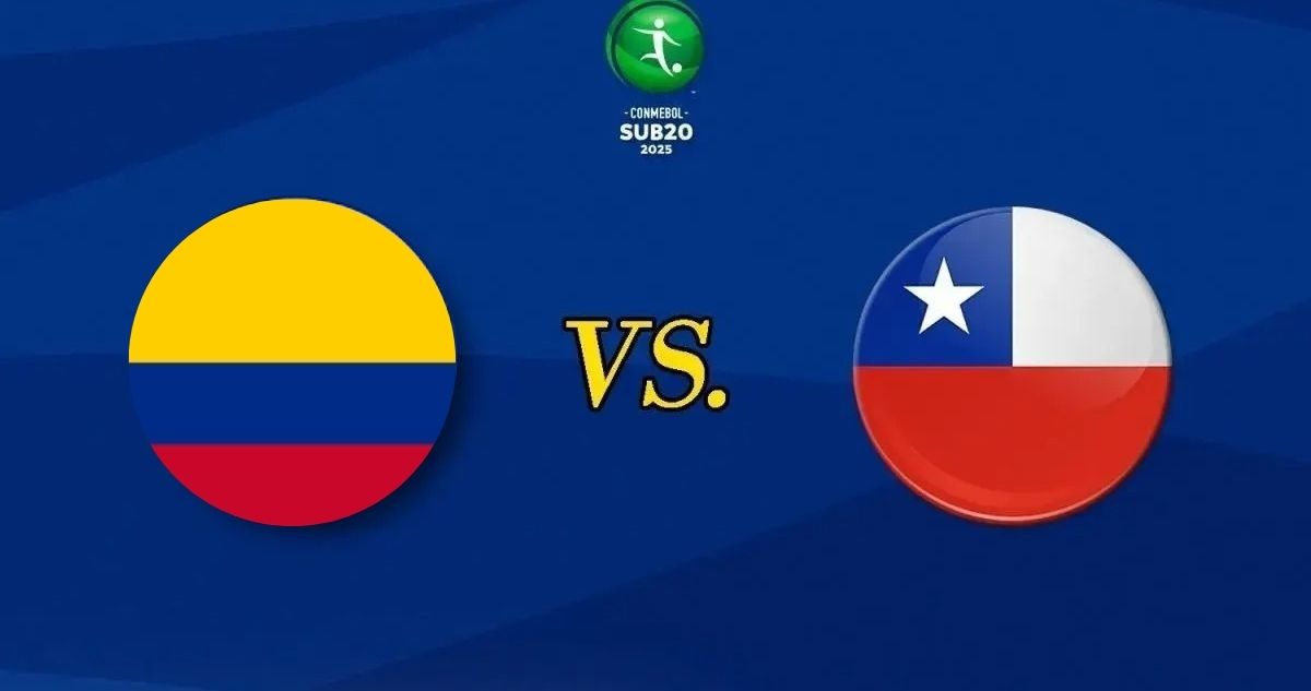 Dónde, cómo y a qué hora ver en televisión (TV) y streaming en vivo el partido de Chile vs Colombia por el hexagonal final del Sudamericano Sub 20.