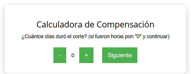 Calcula aquí el monto que recibirás de compensación por el megacorte de luz de agosto de 2024