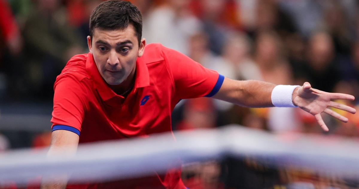 Tomás Barrios cayó ante Bergs por Copa Davis.