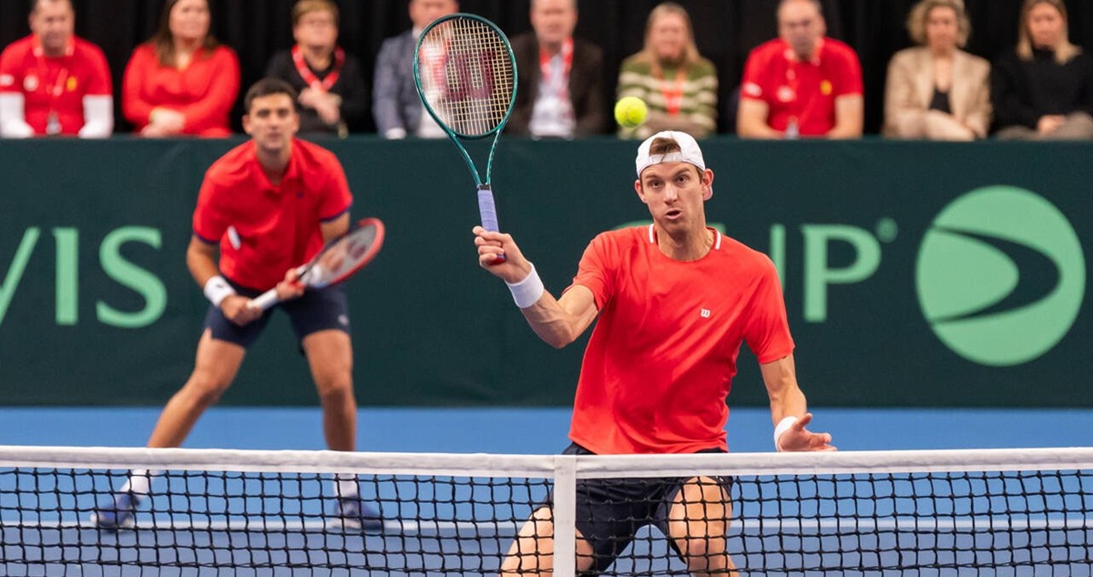 Chile perdió el dobles ante Bélgica en Copa Davis.