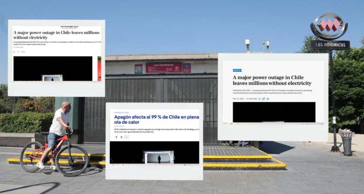 “Millones sin electricidad”: medios internacionales se vuelcan a Chile para cubrir el megacorte