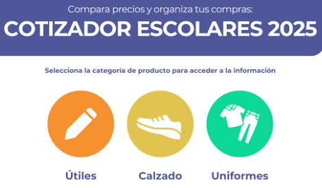 Cotizador Escolares 2025: revisa dónde están más baratos los útiles y uniforme de colegio este año