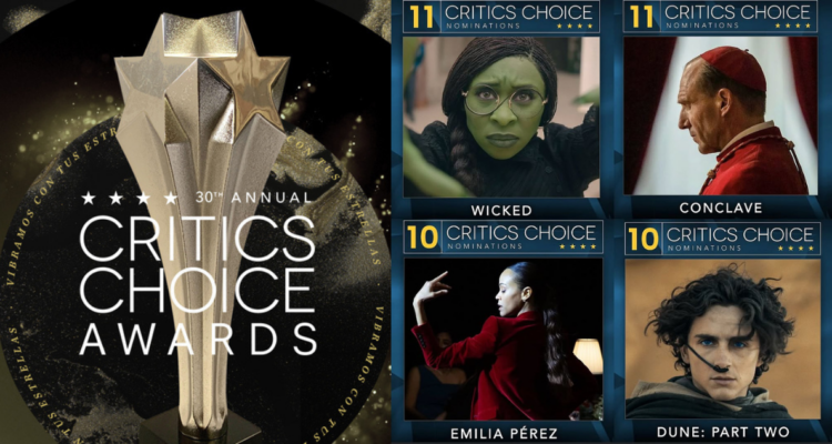 Dónde ver hoy los Critics Choice Awards 2025 en vivo y cuáles son todos los nominados