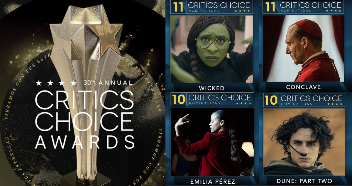 Dónde ver hoy los Critics Choice Awards 2025 en vivo y cuáles son todos los nominados